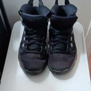 Jordan Athletic Shoes - Black and Purple